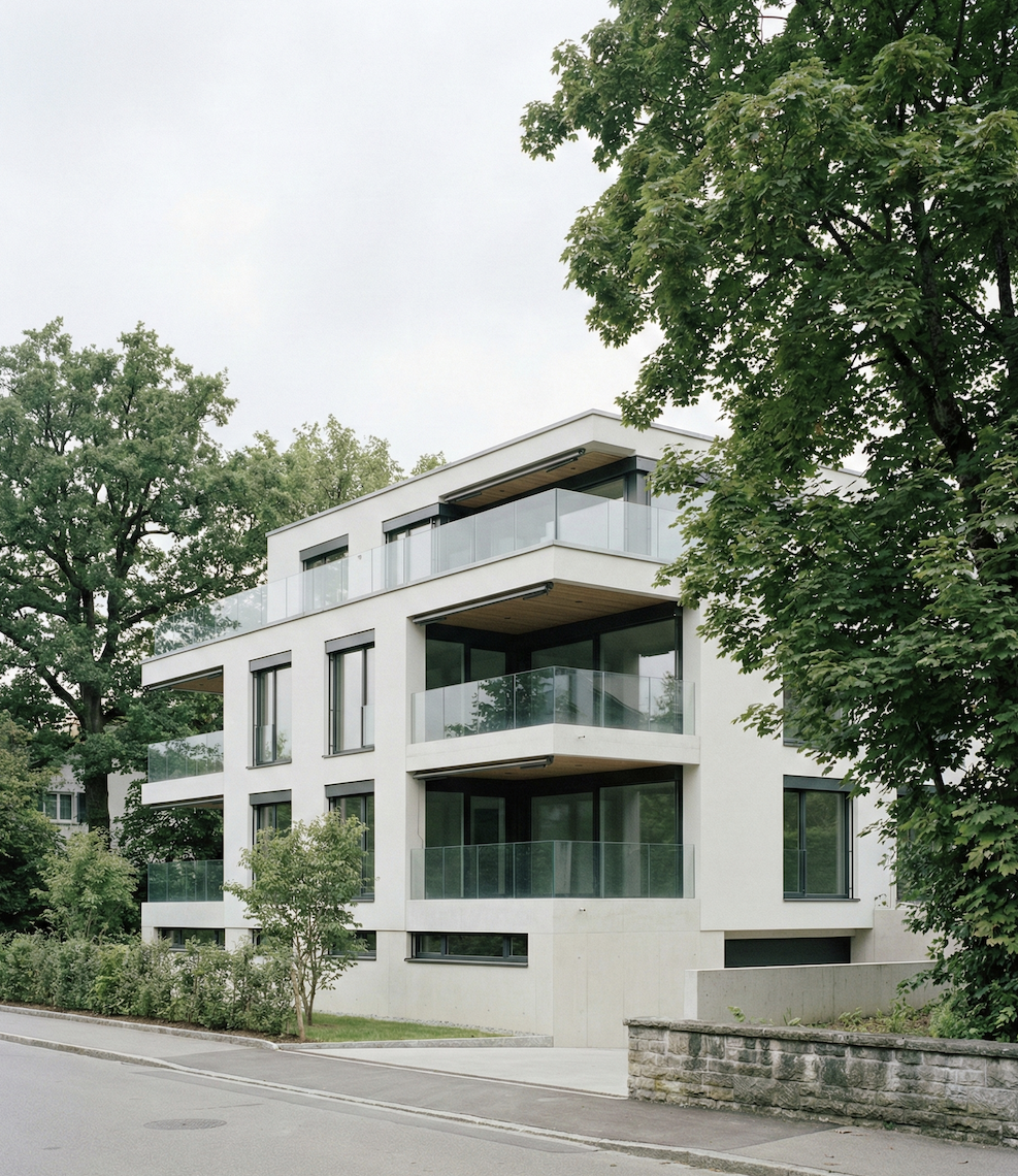 Immeuble résidentiel moderne de 4-6 appartements dans quartier verdoyant suisse